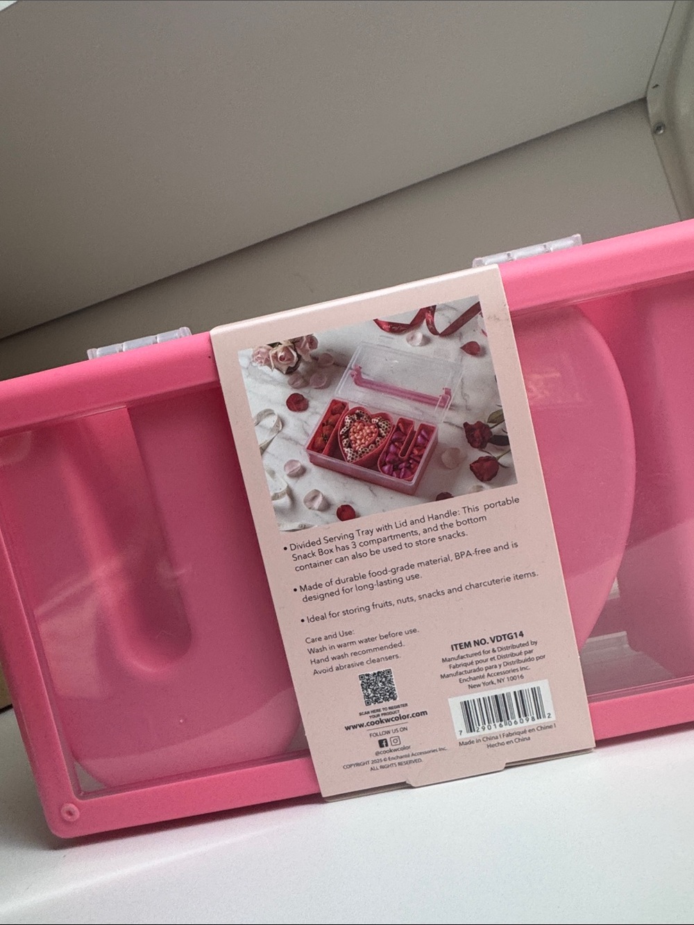 Cwc new snackle travel candy box I heart you 3 pc - Picture 4 of 4
